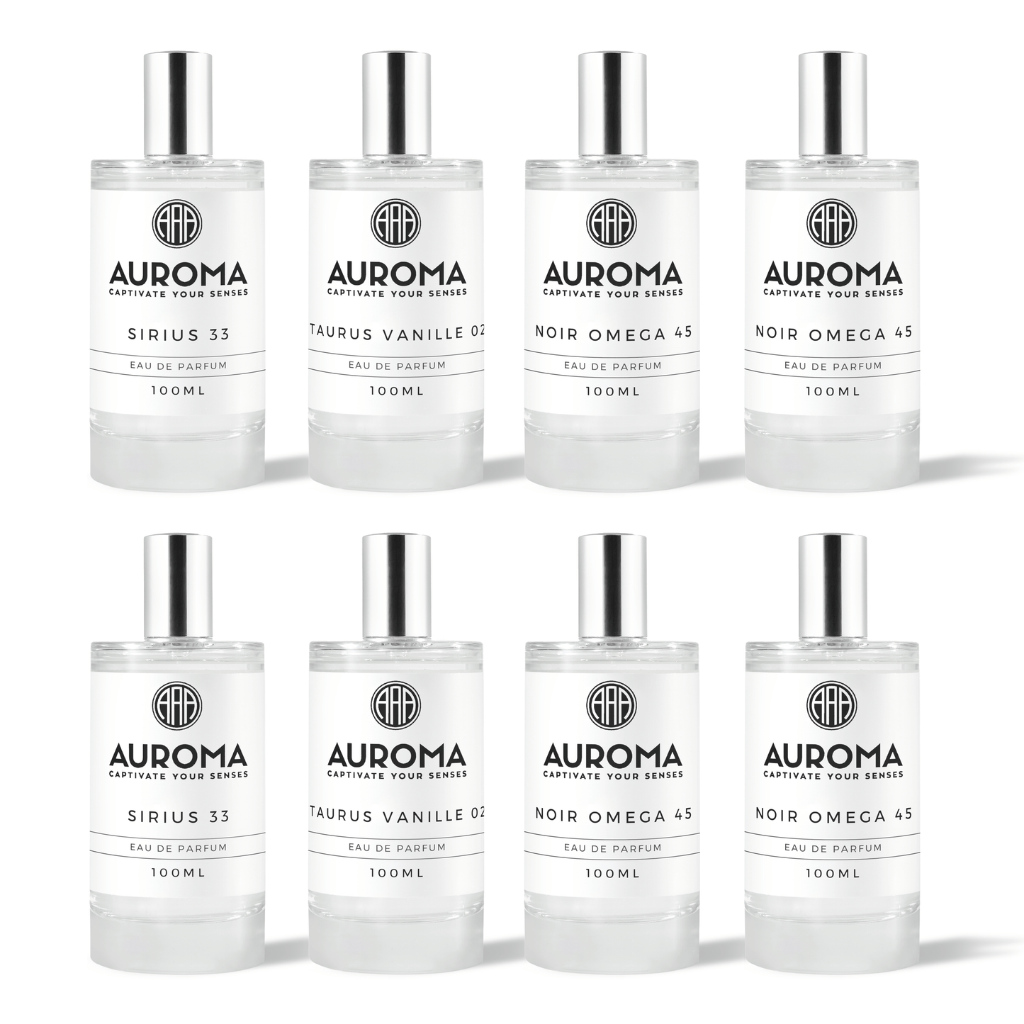 100ml x8 Bundle - Auroma