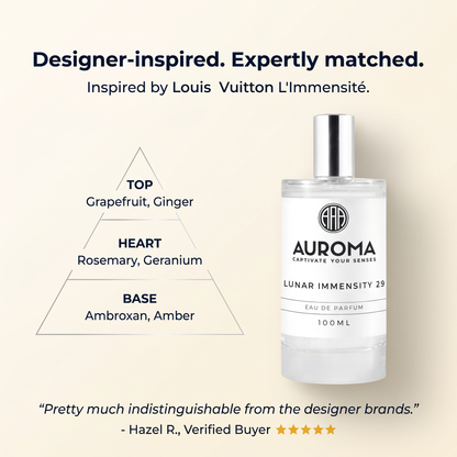 Designer-inspired, expertly matched - inspired by Louis Vuitton L'Immensité