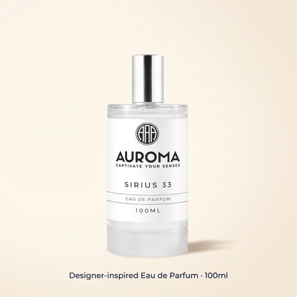 Sirius 33 - Designer-inspired Eau de Parfum 100ml