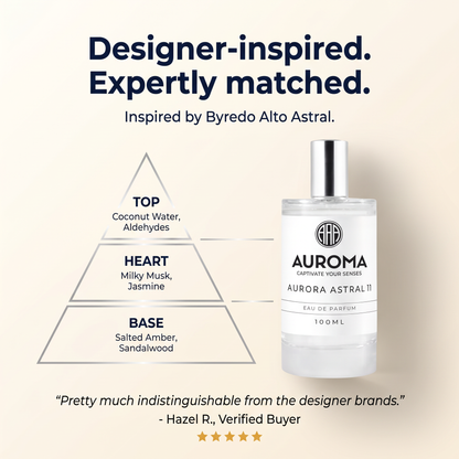 Designer-inspired, expertly matched - inspired by Byredo Alto Astral