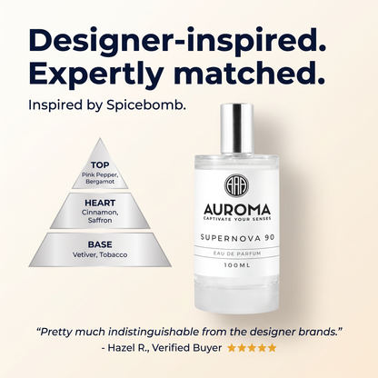 Designer-inspired, expertly matched - inspired by Spicebomb