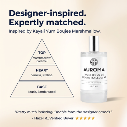 Designer-inspired, expertly matched - inspired by Kayali Yum Boujee Marshmallow