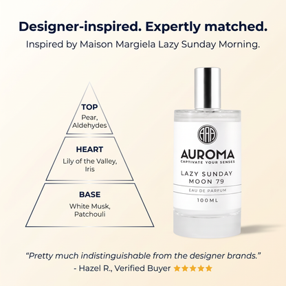 Designer-inspired, expertly matched - inspired by Maison Margiela Lazy Sunday Morning