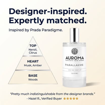 Designer-inspired, expertly matched - inspired by Prada Paradigme