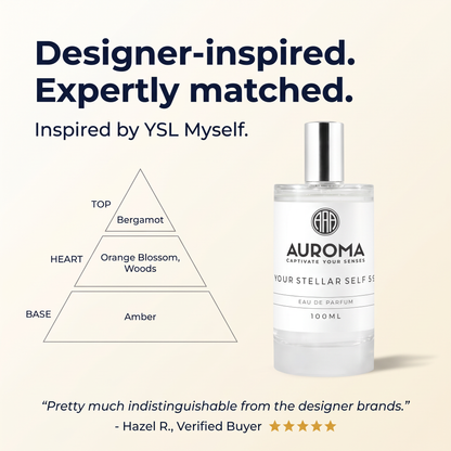 Designer-inspired, expertly matched - inspired by YSL Myself