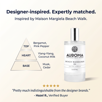 Designer-inspired, expertly matched - inspired by Maison Margiela Beach Walk