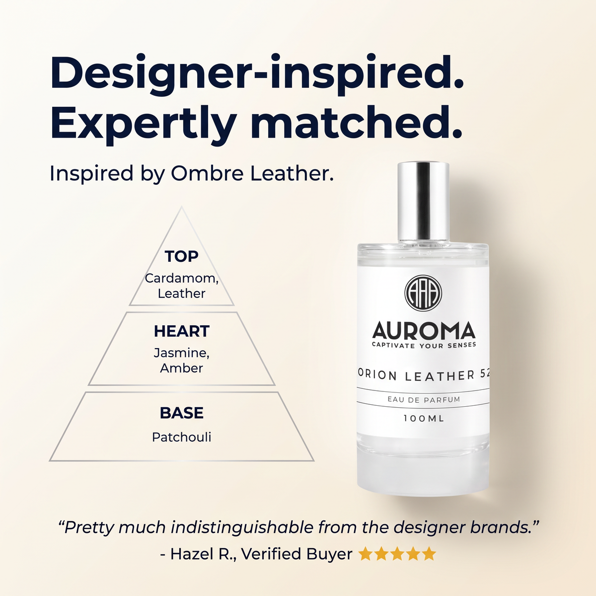 Designer-inspired, expertly matched - inspired by Ombre Leather