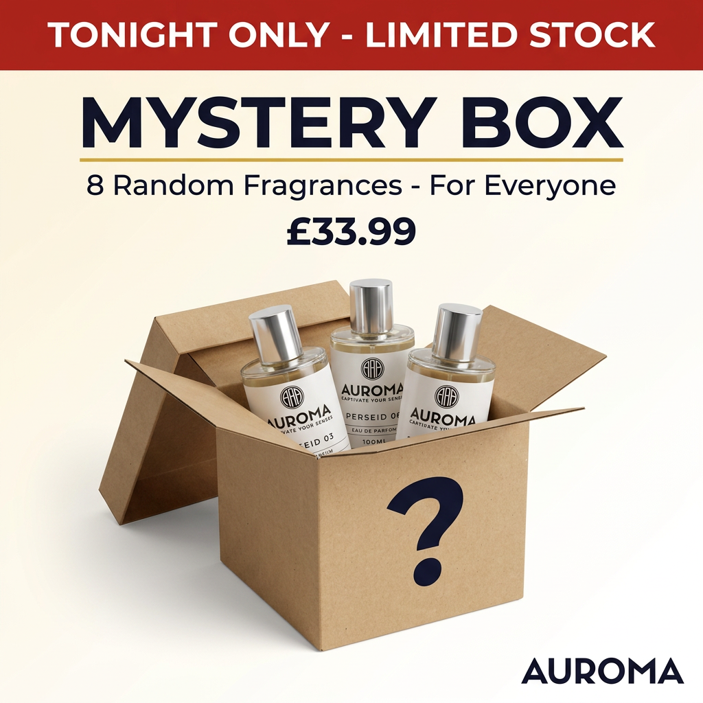 Unisex Mystery 100ml x8 Eau de Parfum Bundle Set - Auroma