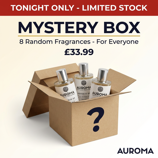 Unisex Mystery 100ml x8 Eau de Parfum Bundle Set - Auroma