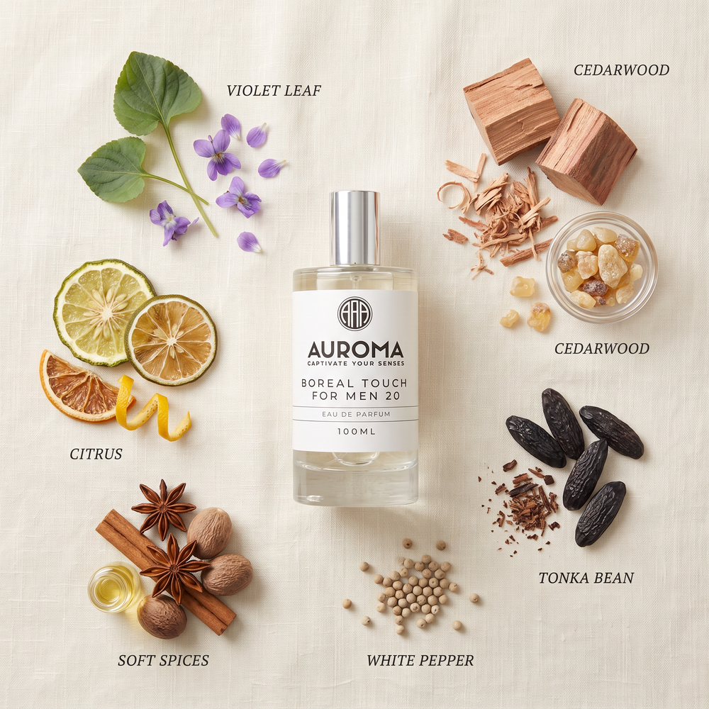 Boreal Touch For Men scent notes