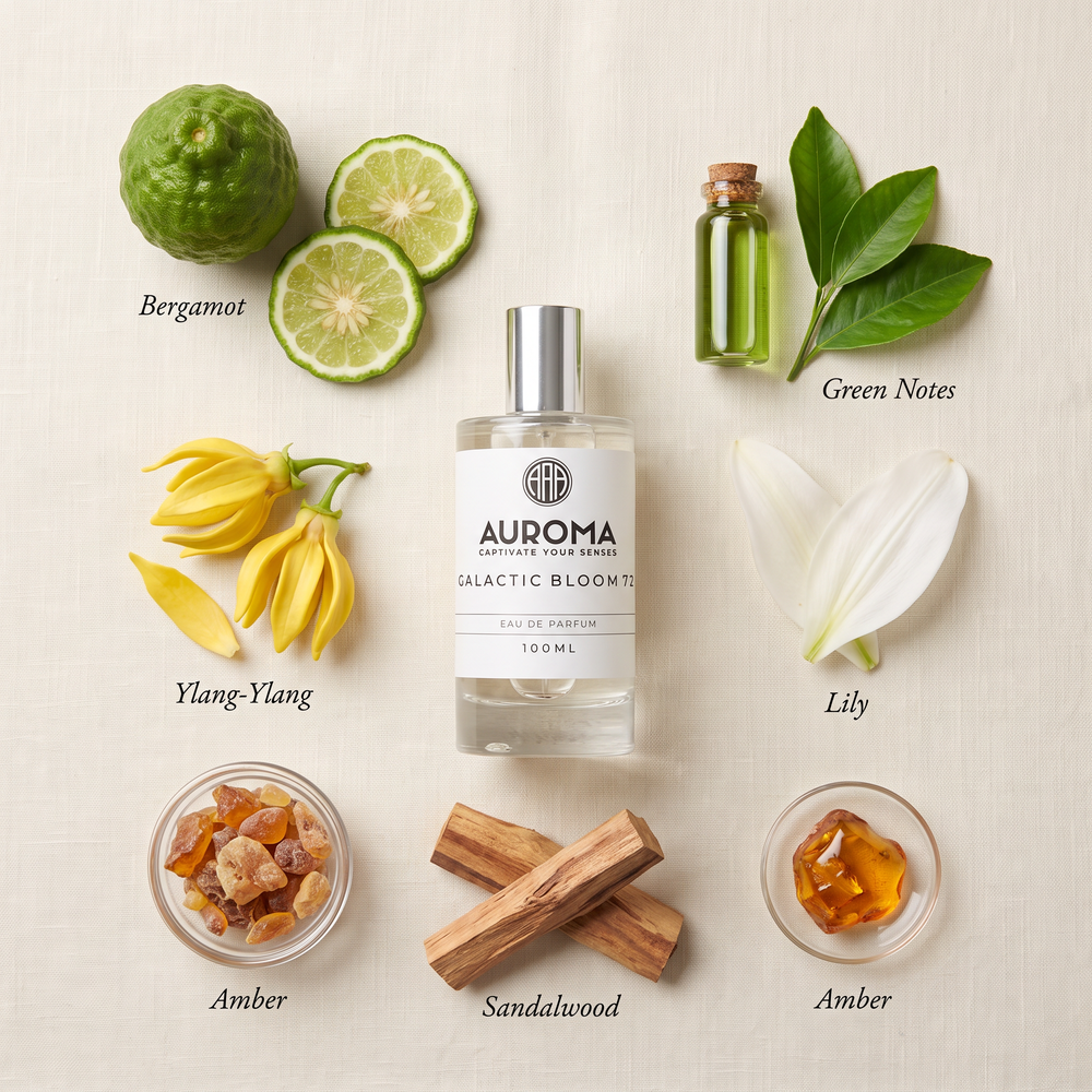 Galactic Bloom scent notes