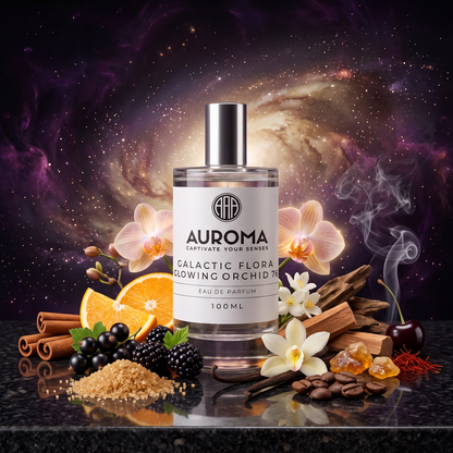 Galactic Flora Glowing Orchid