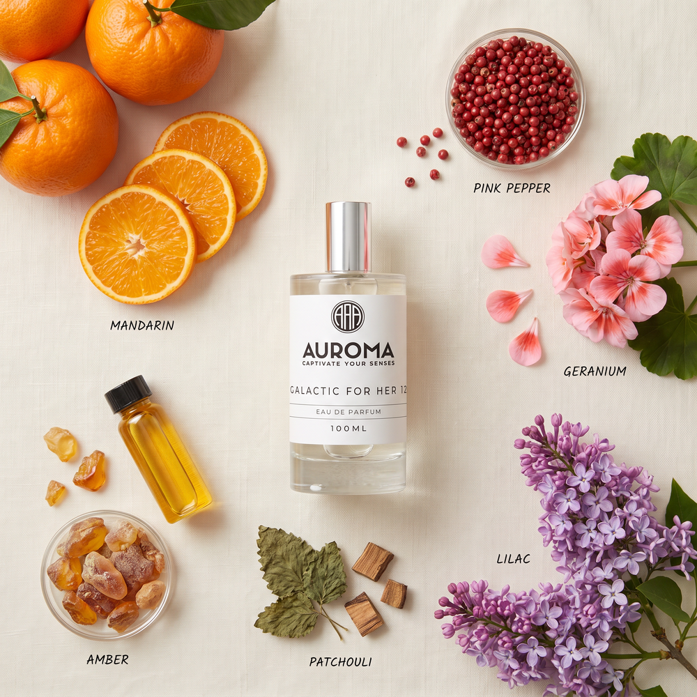 Galactic For Her 12 scent notes