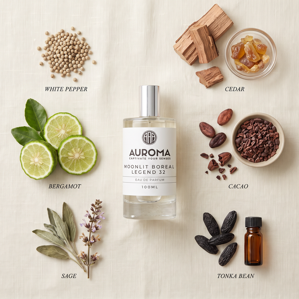 Moonlit Boreal Legend scent notes