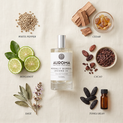 Moonlit Boreal Legend scent notes