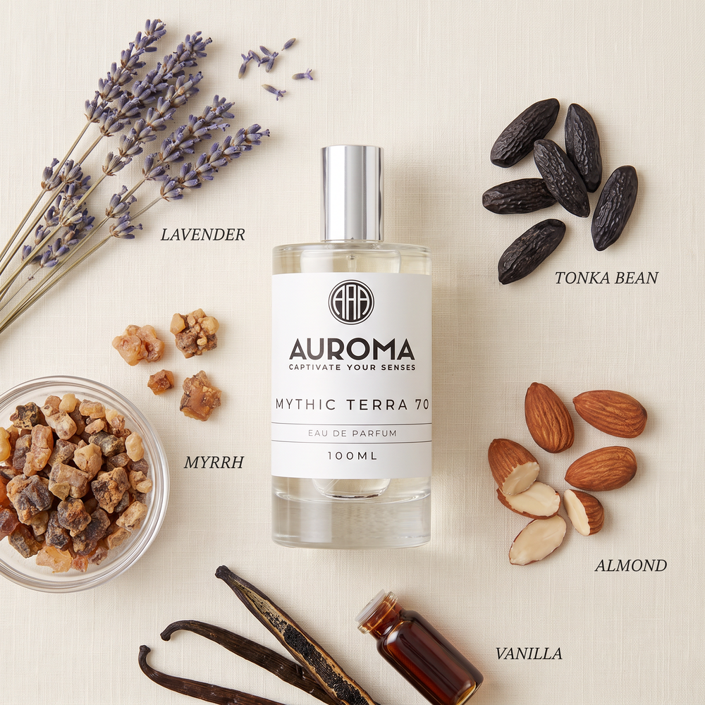 Mythic Terra 70 scent notes