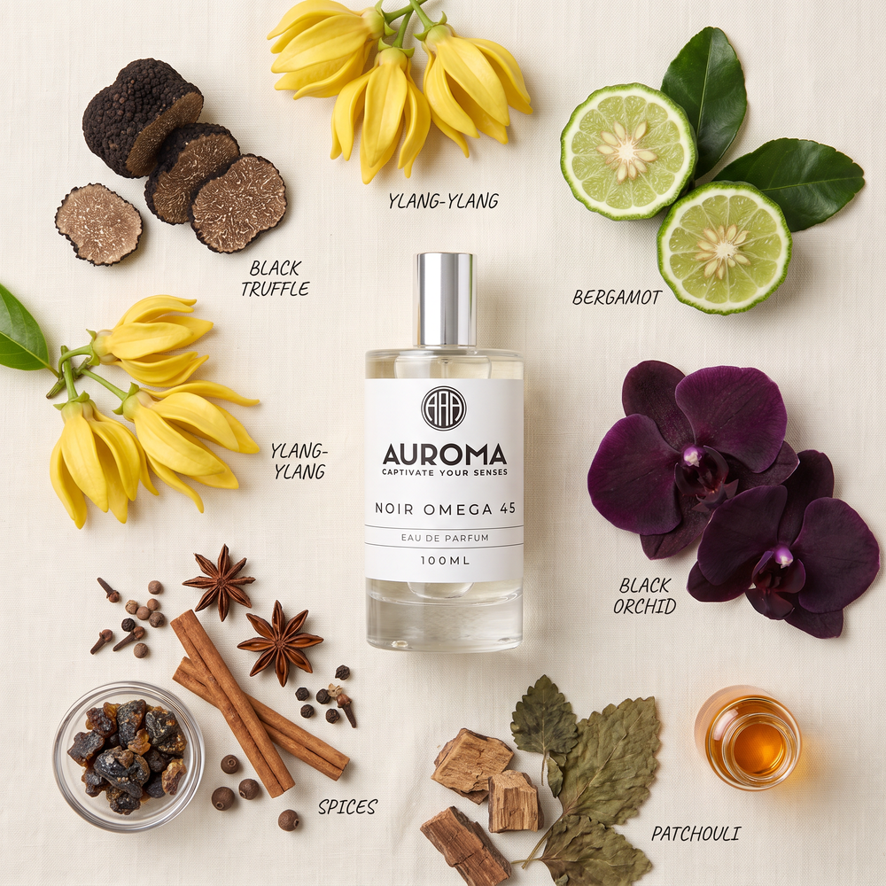 Noir Omega 45 scent notes