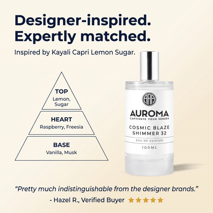 Designer-inspired, expertly matched - inspired by Kayali Capri Lemon Sugar