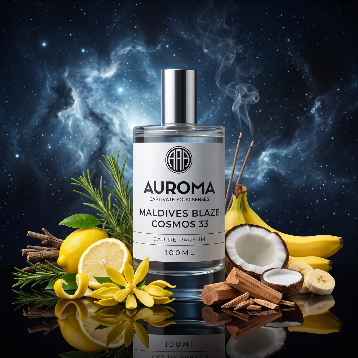 Maldives Blaze Cosmos 33 - scent notes and ingredients
