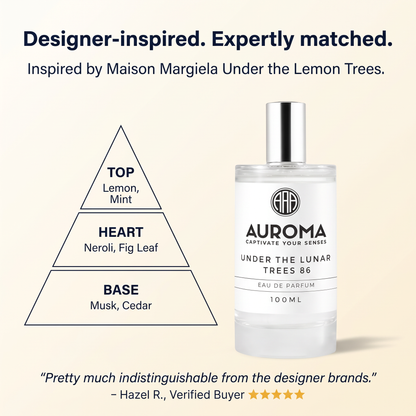 Designer-inspired, expertly matched - inspired by Maison Margiela Under the Lemon Trees