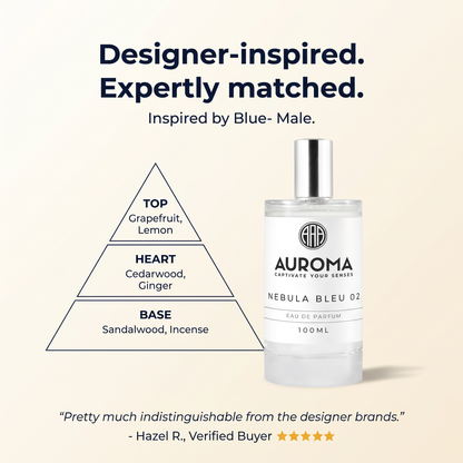 Designer-inspired, expertly matched - inspired by Chanel Bleu